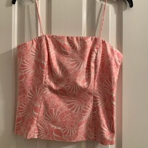 Vineyard Vines top, straps optional, Size 2